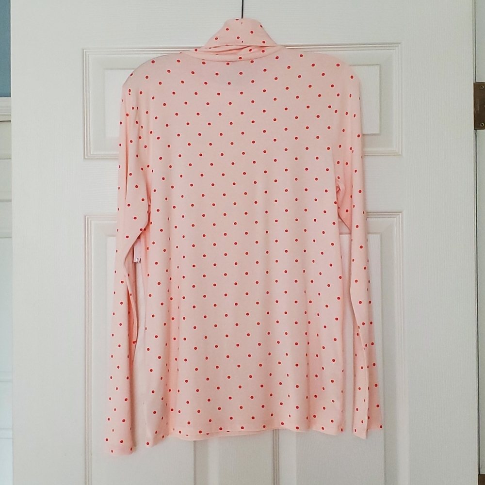 GAP Featherweight Print Turtleneck Top - Picture 3 of 5